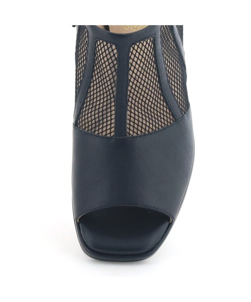 cava cava（サヴァサヴァ）の「厚底チュールサンダル　7305425（サンダル・レディース・シルバー/ブラック・23cm/23.5cm/24cm/24.5cm/22.5cm）」の12枚目の写真