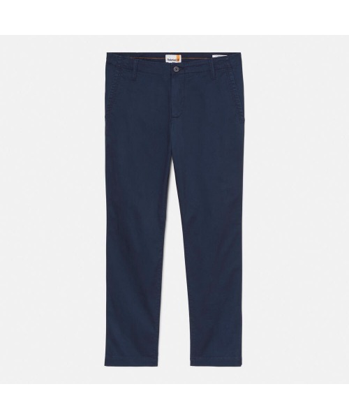 Timberland(ティンバーランド)の「メンズ ストレート フィット ツイル チノ パンツ(チノパンツ・メンズ・ダークブルー・29inch/31inch/32inch/33inch/34inch/36inch/38inch/30inch)」の4枚目の写真