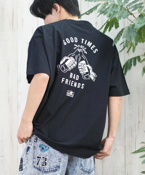 LURKING CLASS（ラーキングクラス）の「【ムラサキスポーツ限定】LURKING CLASS/ラーキングクラス 半袖Tシャツ バックプリント ST25STM02（Tシャツ/カットソー・メンズ・ブラック/グレイッシュベージュ/ホワイト・XL/L/M）」の2枚目の写真