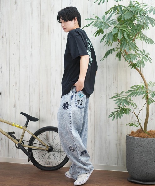 LURKING CLASS（ラーキングクラス）の「【ムラサキスポーツ限定】LURKING CLASS/ラーキングクラス 半袖Tシャツ バックプリント ST25STM02（Tシャツ/カットソー・メンズ・ブラック/グレイッシュベージュ/ホワイト・XL/L/M）」の14枚目の写真