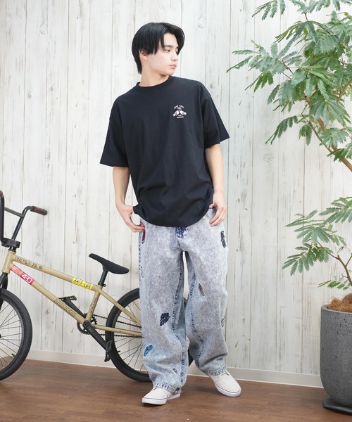 LURKING CLASS（ラーキングクラス）の「【ムラサキスポーツ限定】LURKING CLASS/ラーキングクラス 半袖Tシャツ バックプリント ST25STM02（Tシャツ/カットソー・メンズ・ブラック/グレイッシュベージュ/ホワイト・XL/L/M）」の13枚目の写真