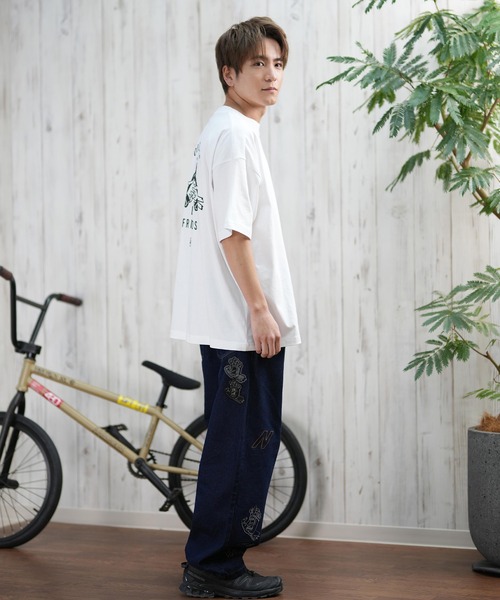 LURKING CLASS（ラーキングクラス）の「【ムラサキスポーツ限定】LURKING CLASS/ラーキングクラス 半袖Tシャツ バックプリント ST25STM02（Tシャツ/カットソー・メンズ・ブラック/グレイッシュベージュ/ホワイト・XL/L/M）」の10枚目の写真