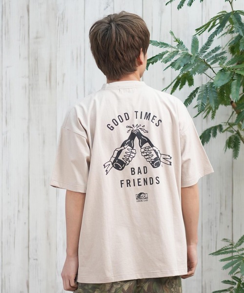 LURKING CLASS（ラーキングクラス）の「【ムラサキスポーツ限定】LURKING CLASS/ラーキングクラス 半袖Tシャツ バックプリント ST25STM02（Tシャツ/カットソー・メンズ・ブラック/グレイッシュベージュ/ホワイト・XL/L/M）」の18枚目の写真