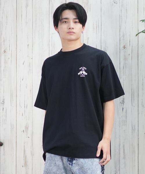 LURKING CLASS（ラーキングクラス）の「【ムラサキスポーツ限定】LURKING CLASS/ラーキングクラス 半袖Tシャツ バックプリント ST25STM02（Tシャツ/カットソー・メンズ・ブラック/グレイッシュベージュ/ホワイト・XL/L/M）」の11枚目の写真