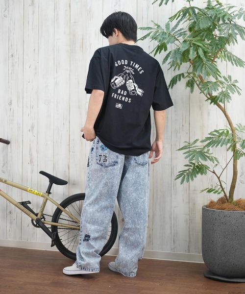 LURKING CLASS（ラーキングクラス）の「【ムラサキスポーツ限定】LURKING CLASS/ラーキングクラス 半袖Tシャツ バックプリント ST25STM02（Tシャツ/カットソー・メンズ・ブラック/グレイッシュベージュ/ホワイト・XL/L/M）」の15枚目の写真