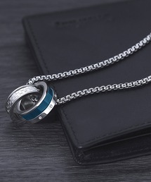 CARABINER TWO TONE NECKLACE | カラビナ ツートーン ネックレス 