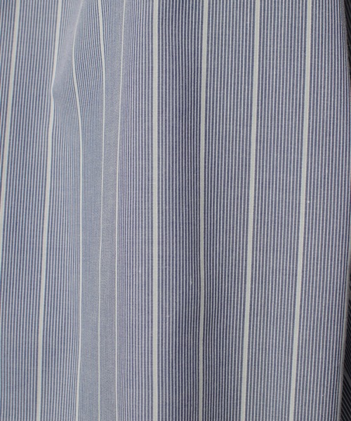 LA MARINE FRANCAISE（マリン フランセーズ）の「コードレーンボリュームブラウス（シャツ/ブラウス・レディース・ブルー/ホワイト・FREE）」の8枚目の写真