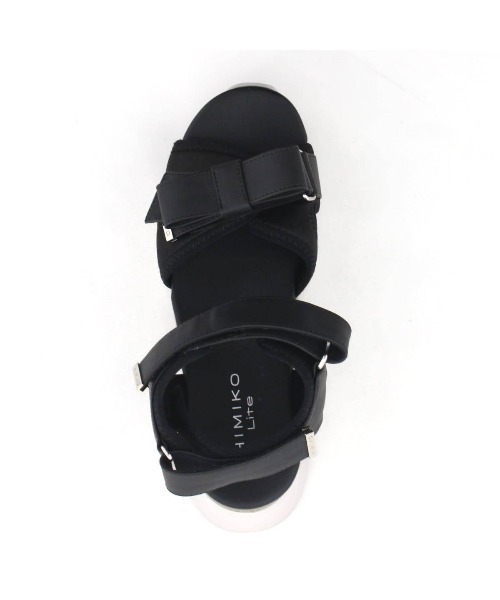 HIMIKO(ヒミコ)の「【HIMIKO】マルチWAYリボンスポサン/657202(サンダル・レディース・アイボリー/ブラック/ベージュ・MEDIUM/LARGE/SMALL/X-SMALL/XX-LARGE/X-LARGE)」の14枚目の写真