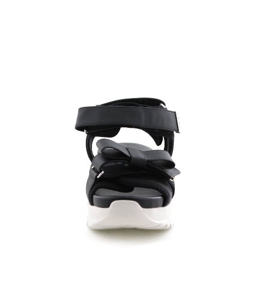 HIMIKO(ヒミコ)の「【HIMIKO】マルチWAYリボンスポサン/657202(サンダル・レディース・アイボリー/ブラック/ベージュ・MEDIUM/LARGE/SMALL/X-SMALL/XX-LARGE/X-LARGE)」の8枚目の写真