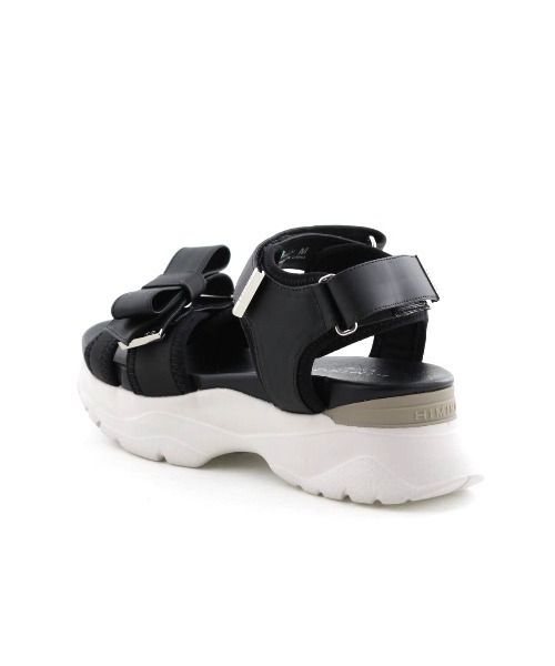 HIMIKO(ヒミコ)の「【HIMIKO】マルチWAYリボンスポサン/657202(サンダル・レディース・アイボリー/ブラック/ベージュ・MEDIUM/LARGE/SMALL/X-SMALL/XX-LARGE/X-LARGE)」の11枚目の写真