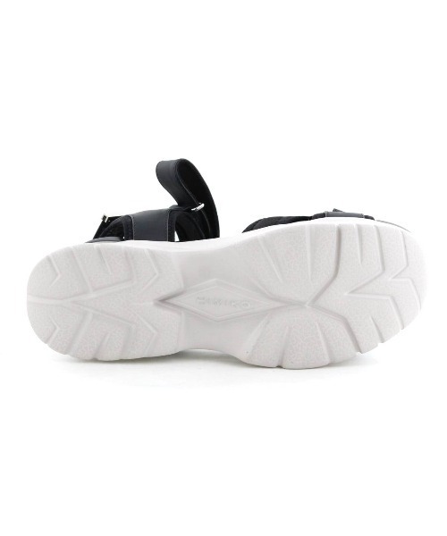 HIMIKO(ヒミコ)の「【HIMIKO】マルチWAYリボンスポサン/657202(サンダル・レディース・アイボリー/ブラック/ベージュ・MEDIUM/LARGE/SMALL/X-SMALL/XX-LARGE/X-LARGE)」の4枚目の写真