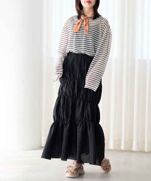 HIMIKO(ヒミコ)の「【HIMIKO】マルチWAYリボンスポサン/657202(サンダル・レディース・アイボリー/ブラック/ベージュ・MEDIUM/LARGE/SMALL/X-SMALL/XX-LARGE/X-LARGE)」の22枚目の写真