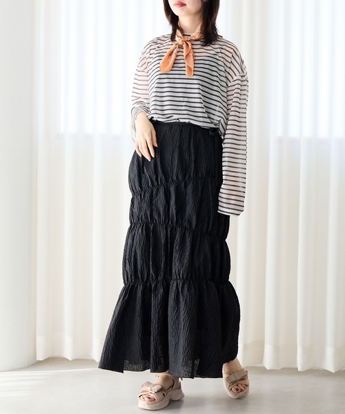 HIMIKO(ヒミコ)の「【HIMIKO】マルチWAYリボンスポサン/657202(サンダル・レディース・アイボリー/ブラック/ベージュ・MEDIUM/LARGE/SMALL/X-SMALL/XX-LARGE/X-LARGE)」の21枚目の写真