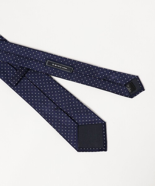 B:MING by BEAMS(ビーミングバイビームス)の「シルク ドット ネクタイ 24AW(ネクタイ・メンズ・ワイン/ブラック/インディゴブルー/ブラウン・ONE SIZE)」の16枚目の写真