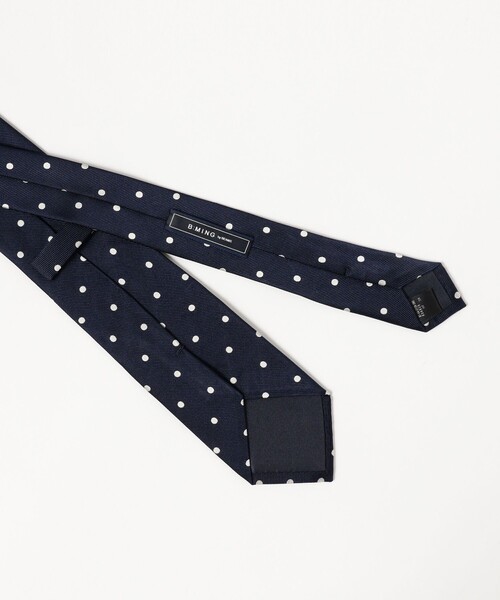 B:MING by BEAMS(ビーミングバイビームス)の「シルク ドット ネクタイ 24AW(ネクタイ・メンズ・ワイン/ブラック/インディゴブルー/ブラウン・ONE SIZE)」の18枚目の写真