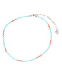 LOWRYS FARM | 細カラービーズネックレス 291590(ネックレス)