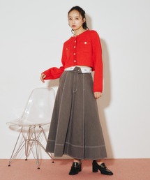 JILL by JILL STUART | ◇Dickies別注ステッチロングスカート(スカート)