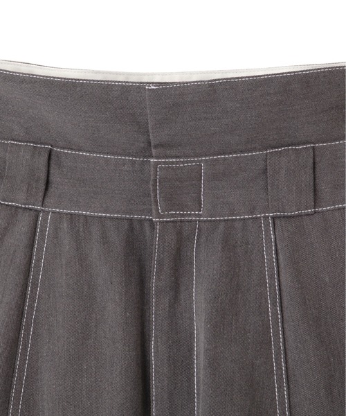 JILL by JILL STUART（ジルバイジルスチュアート）の「◇Dickies別注ステッチロングスカート（スカート・レディース・ネイビー/ベージュ/チャコールグレー・MEDIUM/SMALL）」の5枚目の写真