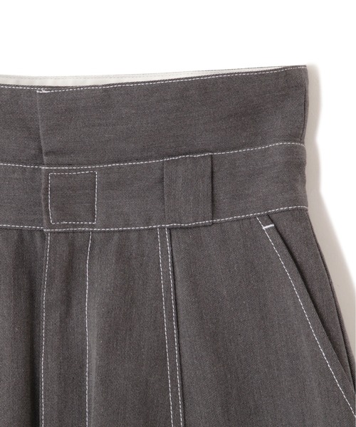 JILL by JILL STUART（ジルバイジルスチュアート）の「◇Dickies別注ステッチロングスカート（スカート・レディース・ネイビー/ベージュ/チャコールグレー・MEDIUM/SMALL）」の6枚目の写真