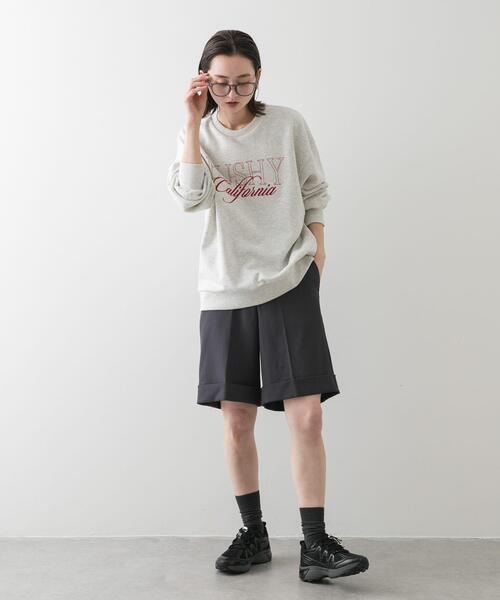 SENSE OF PLACE by URBAN RESEARCH（センスオブプレイスバイアーバンリサーチ）の「『軽量』メタリックエアースニーカー（スニーカー・レディース・アイボリー/ブラック/グレー・SMALL/MEDIUM/LARGE）」の12枚目の写真