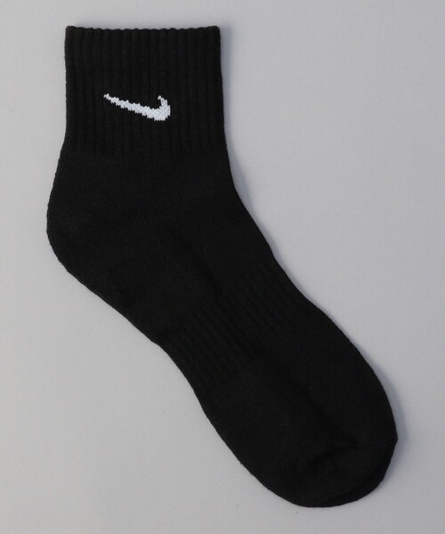 NIKE(ナイキ)の「【NIKE】EVERYDAY SOCKS/エブリデイソックス(お得な3足セット)(ソックス/靴下・メンズ・ホワイト/ブラック・FREE)」の2枚目の写真