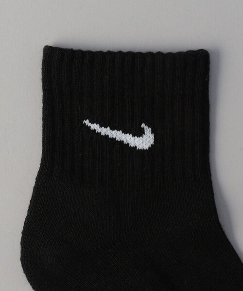 NIKE(ナイキ)の「【NIKE】EVERYDAY SOCKS/エブリデイソックス(お得な3足セット)(ソックス/靴下・メンズ・ホワイト/ブラック・FREE)」の3枚目の写真