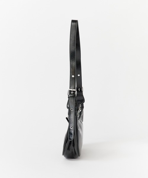 ROOPTOKYO(ループトウキョウ)の「韓国ファッション フェイクレザー 編み込み ショルダーバッグ(ショルダーバッグ・レディース・ブラウン/シルバー/ブラック・FREE)」の15枚目の写真