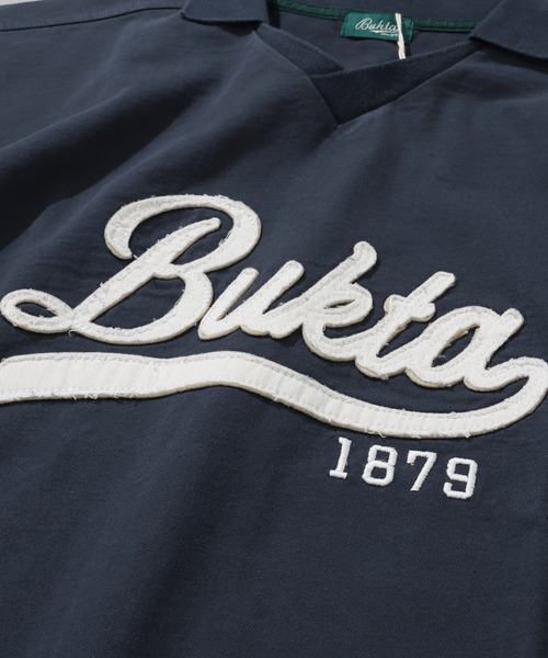 Bukta(バクタ)の「ヘビーウェイトゲームTEEポロ(Tシャツ/カットソー・メンズ・オフホワイト/ネイビー/チャコール・LARGE/X-LARGE/MEDIUM)」の13枚目の写真