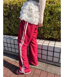 WC | 【2025春夏新作★】レースライントラックパンツ(その他パンツ)