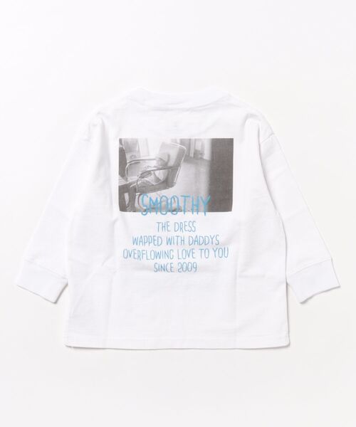 Smoothy(スムージー)の「SMOOTHY Photo Long Sleeve Tee / スムージー フォトロングスリーブTシャツ(Tシャツ/カットソー・キッズ・ホワイト系その他/ホワイト系その他2・SMALL/MEDIUM/LARGE/X-LARGE)」の3枚目の写真