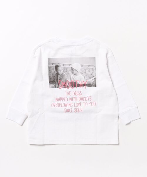 Smoothy(スムージー)の「SMOOTHY Photo Long Sleeve Tee / スムージー フォトロングスリーブTシャツ(Tシャツ/カットソー・キッズ・ホワイト系その他/ホワイト系その他2・SMALL/MEDIUM/LARGE/X-LARGE)」の4枚目の写真