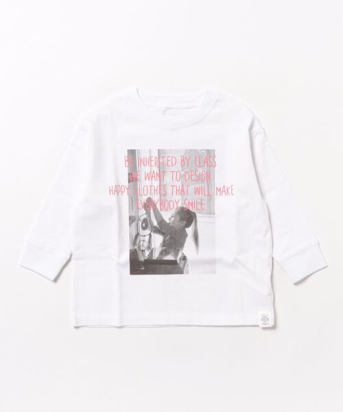 Smoothy(スムージー)の「SMOOTHY Photo Long Sleeve Tee / スムージー フォトロングスリーブTシャツ(Tシャツ/カットソー・キッズ・ホワイト系その他/ホワイト系その他2・SMALL/MEDIUM/LARGE/X-LARGE)」の10枚目の写真
