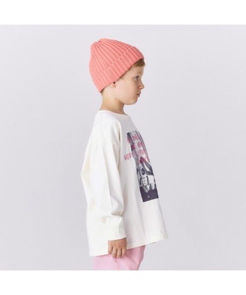 Smoothy(スムージー)の「SMOOTHY Photo Long Sleeve Tee / スムージー フォトロングスリーブTシャツ(Tシャツ/カットソー・キッズ・ホワイト系その他/ホワイト系その他2・SMALL/MEDIUM/LARGE/X-LARGE)」の6枚目の写真