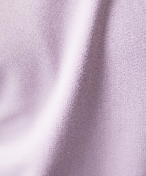 MICHEL KLEIN HOMME   （ミッシェルクランオム）の「ダブルフェイスクルーネック長袖カットソー（Tシャツ/カットソー・メンズ・ホワイト/ブラック/ラベンダー・MEDIUM/LARGE/X-LARGE）」の10枚目の写真