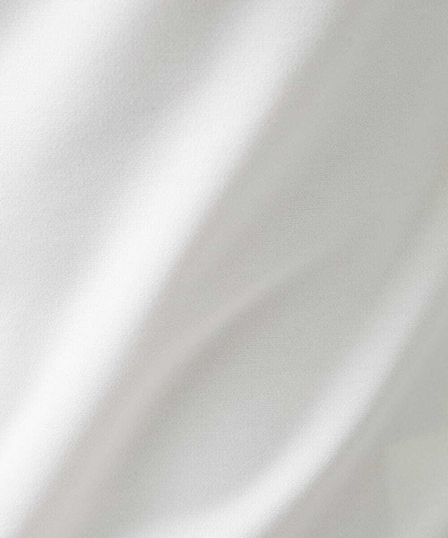 MICHEL KLEIN HOMME   （ミッシェルクランオム）の「ダブルフェイスクルーネック長袖カットソー（Tシャツ/カットソー・メンズ・ホワイト/ブラック/ラベンダー・MEDIUM/LARGE/X-LARGE）」の13枚目の写真