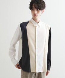 tk.TAKEO KIKUCHI | ダイヤゴナルスイッチシャツ(シャツ/ブラウス)