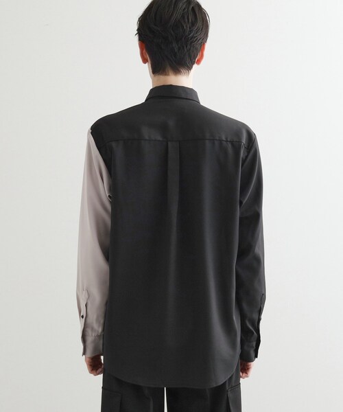 tk.TAKEO KIKUCHI（ティーケータケオキクチ）の「ダイヤゴナルスイッチシャツ（シャツ/ブラウス・メンズ・ホワイト系5/ブラック系4/ブルー系4・01/02/03）」の10枚目の写真