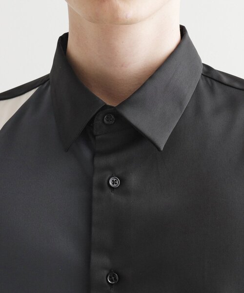 tk.TAKEO KIKUCHI（ティーケータケオキクチ）の「ダイヤゴナルスイッチシャツ（シャツ/ブラウス・メンズ・ホワイト系5/ブラック系4/ブルー系4・01/02/03）」の11枚目の写真