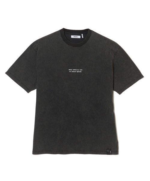 MSML(エムエスエムエル)の「TYPEWRITER T SHIRT(Tシャツ/カットソー・メンズ・ブラック・XL/L/M/S)」の8枚目の写真