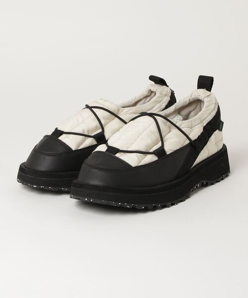 suicoke(スイコック)の「SUICOKE / スイコック PEPPER-TRab-ECO ペッパー キルティング パフ スニーカー(スニーカー・メンズ・アイボリー・11/9/10)」の4枚目の写真