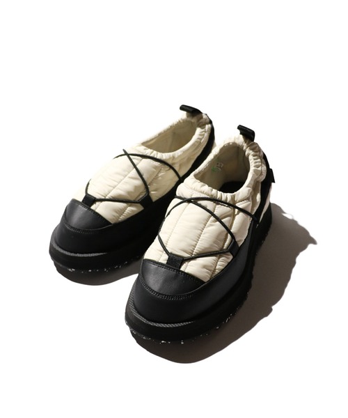 suicoke(スイコック)の「SUICOKE / スイコック PEPPER-TRab-ECO ペッパー キルティング パフ スニーカー(スニーカー・メンズ・アイボリー・11/9/10)」の7枚目の写真