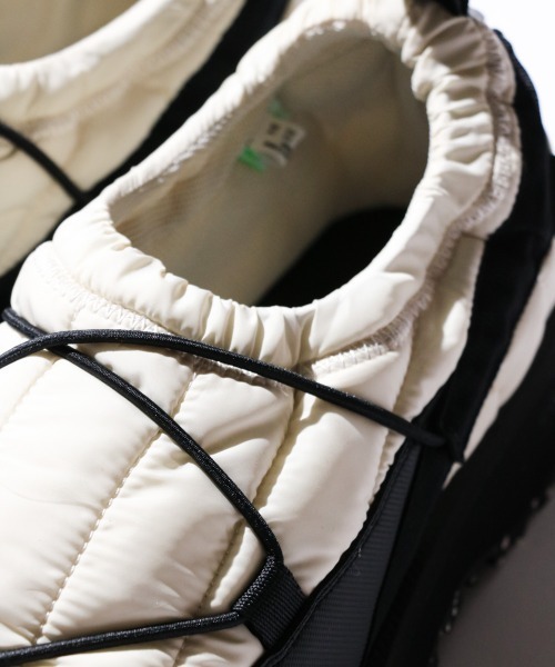 suicoke(スイコック)の「SUICOKE / スイコック PEPPER-TRab-ECO ペッパー キルティング パフ スニーカー(スニーカー・メンズ・アイボリー・11/9/10)」の9枚目の写真