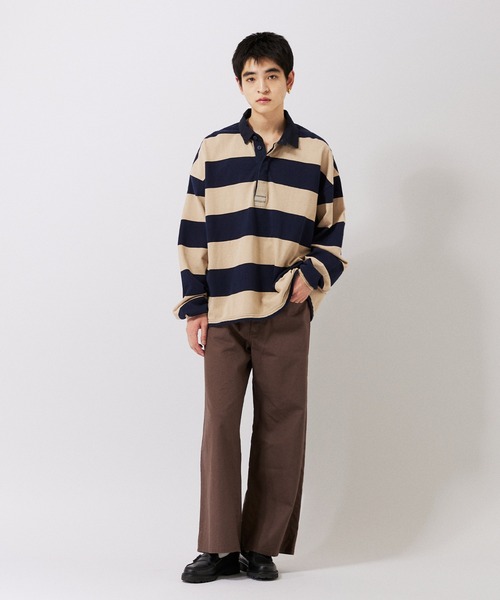 【JOURNAL STANDARD】綿麻ベルテッド キャノンベイカーパンツ JOURNAL STANDARD（ジャーナルスタンダード）の「綿麻ベルテッド