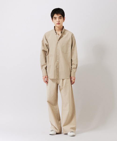 JOURNAL STANDARD（ジャーナルスタンダード）の「【ZOZO限定】綿麻 キャノンパンツ（その他パンツ・メンズ・ブラック/ダークブラウン/ネイビー/ベージュ/マスタード/カーキ/ブラウン・XL-Long/XL-Regular/XS-Short/XL-Short/S-Long/S-Regular/S-Short/XS-Long/XS-Regular/M-Short/L-Long/L-Regular/L-Short/M-Long/M-Regular）」の16枚目の写真