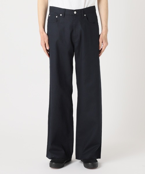 JOURNAL STANDARD（ジャーナルスタンダード）の「【ZOZO限定】綿麻 キャノンパンツ（その他パンツ・メンズ・ブラック/ダークブラウン/ネイビー/ベージュ/マスタード/カーキ/ブラウン・XL-Long/XL-Regular/XS-Short/XL-Short/S-Long/S-Regular/S-Short/XS-Long/XS-Regular/M-Short/L-Long/L-Regular/L-Short/M-Long/M-Regular）」の8枚目の写真