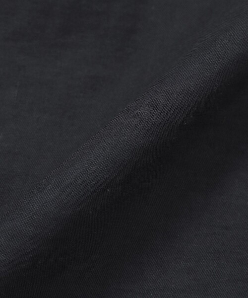 MACKINTOSH LONDON（マッキントッシュ ロンドン）の「リネンレーヨンストレッチジャケット（ノーカラージャケット・レディース・ブラウン/ネイビー・38）」の5枚目の写真