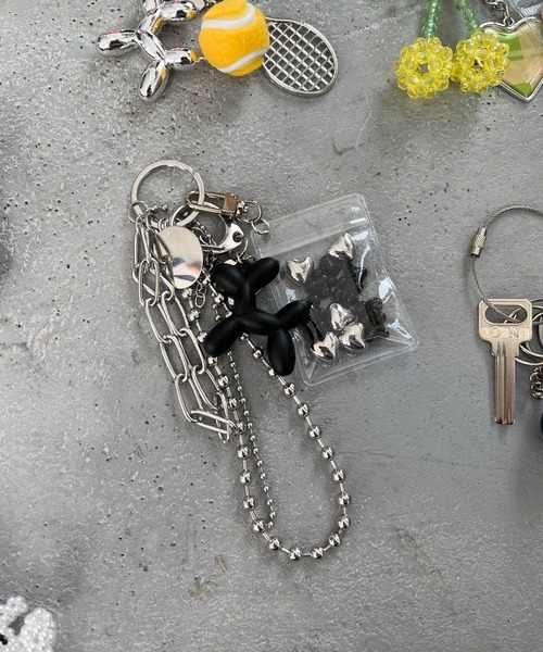 キーホルダー・アクリルキーホルダー ZTMY Meriken Charm 5th Keychain NIRA (White) - ZUTOMAYO MART