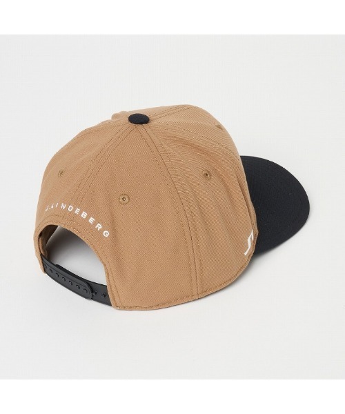 J.LINDEBERG（ジェイリンドバーグ）の「【J.LINDEBERG/GOLF】3D刺繍ブリッジマークキャップ（キャップ・レディース・キャメル/ホワイト/ネイビー・99）」の7枚目の写真