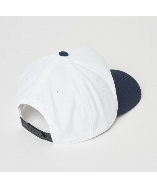 J.LINDEBERG（ジェイリンドバーグ）の「【J.LINDEBERG/GOLF】3D刺繍ブリッジマークキャップ（キャップ・レディース・キャメル/ホワイト/ネイビー・99）」の5枚目の写真