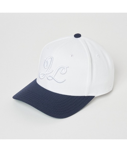 J.LINDEBERG（ジェイリンドバーグ）の「【J.LINDEBERG/GOLF】3D刺繍ブリッジマークキャップ（キャップ・レディース・キャメル/ホワイト/ネイビー・99）」の4枚目の写真